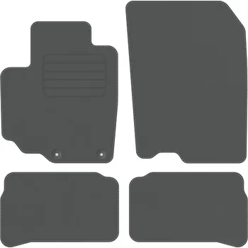 autokoberec Kobercové rohože Edecor velurové 4 ks