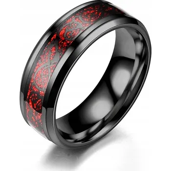 Prsten SNUBNÍ Prstýnek SVATEBNÍ GOTICKÁ OCEL 316L vel. 25