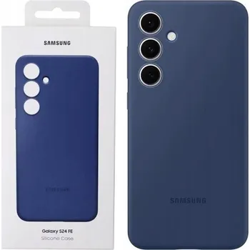 Pouzdro na mobilní telefon Zadní Kryt Samsung pro Samsung Galaxy S24 FE modrý