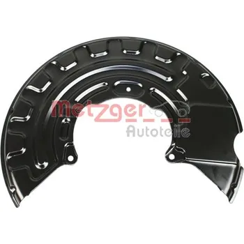 Brzdový kotouč Ochranný plech proti rozstřikování, brzdový kotouč METZGER 6115181