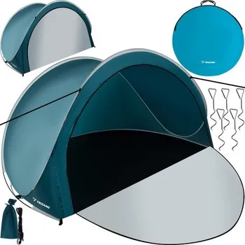 turistický batoh Samorozkládací plážový stan pro 3 osoby – 200 × 120 × 110 cm
