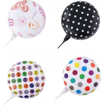 Zvonek na kolo Mechanický zvonek Dunlop 8711292119517FLOWERS 80 mm