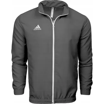 Chlapecká mikina Dětská mikina Adidas polyester šedá, velikost 128