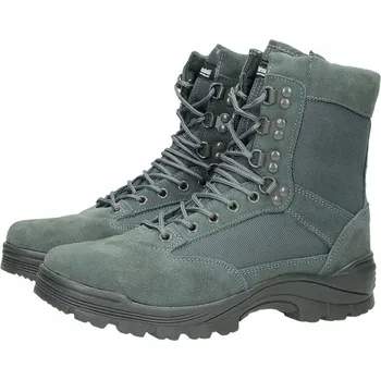 Pracovní obuv Vysoké taktické boty Mil-Tec, velikost 45, stříbrné