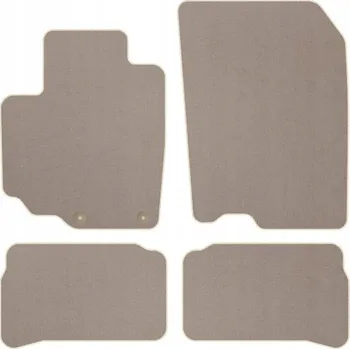 autokoberec Kobercové rohože Edecor velurové 4 ks