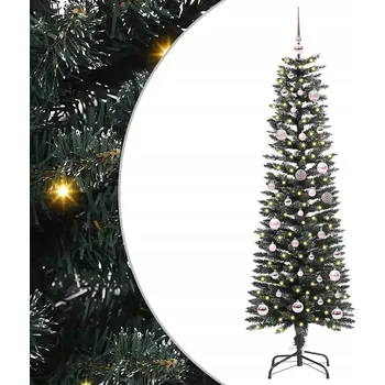 Vánoční stromek Umělý vánoční stromek se stojanem Zelený 150 cm PVC, plast a ocel