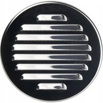 Větrací mřížka Ventilační mřížka Ventilační fra stříbrná