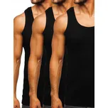 Denley bez rukávů kulatý tričko bavlna