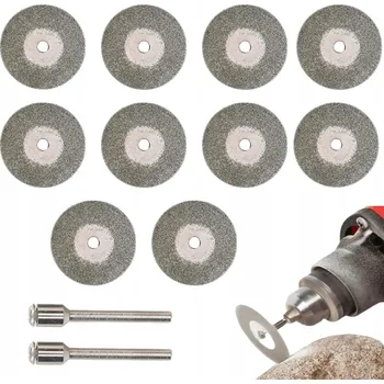 Řezný kotouč Diamantový kotouč řezný 50 mm 10 ks pro řezání a broušení