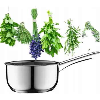 Hrnec Rendlík nerezový rendlík RONY 0,6 litru 12 cm GALICJA 19853