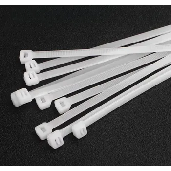 Stahovací páska UPÍNACÍ PÁSKY STAHOVACÍ PÁSKY 2.5x200 mm 100 KUSŮ