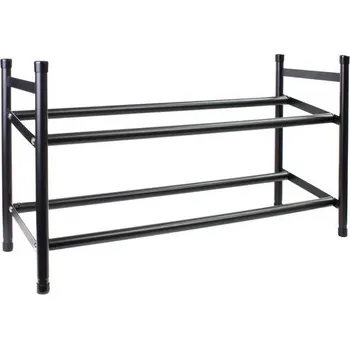 police BOTNÍK NASTAVITELNÝ ČERNÝ ŽELEZNÝ 2-PATRA 63-110CM