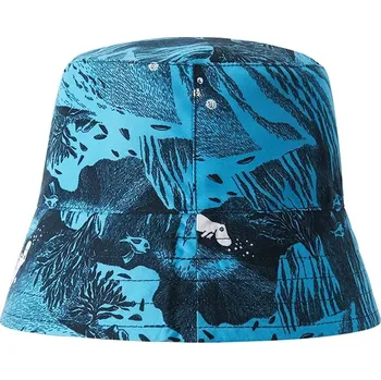 Klobouk Dětský oboustranný klobouk Reima Moomin Viehe 5300268B.PPYA modrá 55X, vel. 52