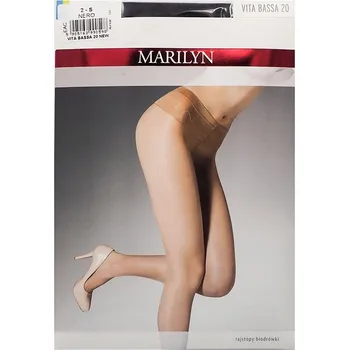 Dámské punčochy Punčocháče hladké Marilyn vita bassa 20den vícebarevné Visone velikost 2