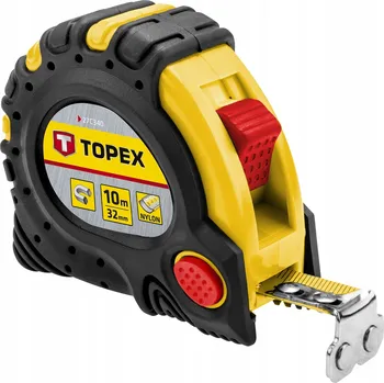 metr Svinovací metr 10 m x 32 mm, magnet TOPEX 27C340