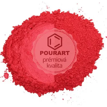 PourArt Metalický prášek DK416 Pearl Coral Red 10g