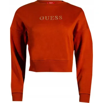 Dámská mikina Dámská mikina Guess bez kapuce , navléká se přes hlavu, velikost M