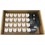 Techly Sada 24 Keystone modulů Cat6 UTP s krimpovacími kleštěmi