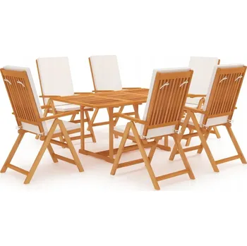 Zahradní nábytek z dřeva VidaXL, černý, 1 ks