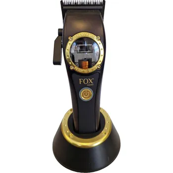 Strojek na vlasy Stříhací strojek Fox Marine černý, síťový/akumulátorový, 6 nastavení