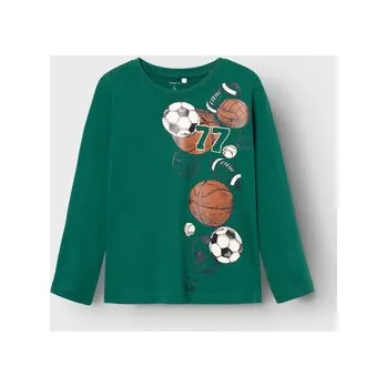 Name it dětské tričko zelené bavlna velikost 80