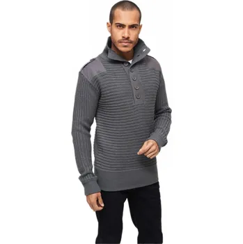 Pánský svetr Vojenský svetr BRANDIT Alpin Pullover Antracit XXL