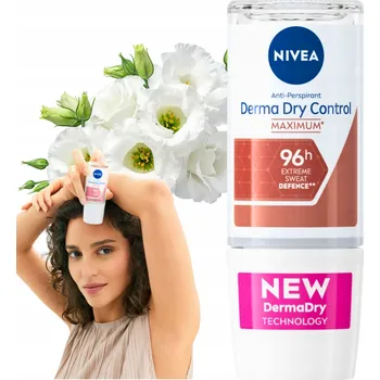 Antiperspirant NIVEA Derma Dry Control roll-on 50 ml