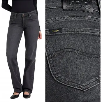 Dámské džíny Lee ZOE No Compromise dámské džíny s nízkým pasem, volným střihem a rovnými nohavicemi W30 L33