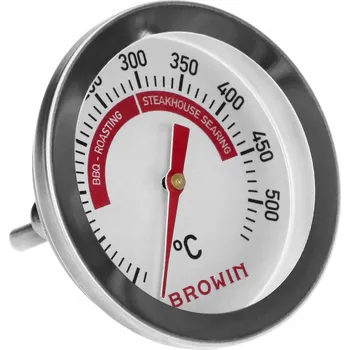 Kuchyňský teploměr Analogový teploměr se sondou Browin 50-500 °C