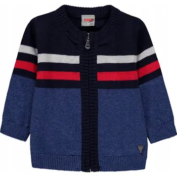 Chlapecký svetr Chlapecký modrý propínací svetr Kanz, vel. 62/68