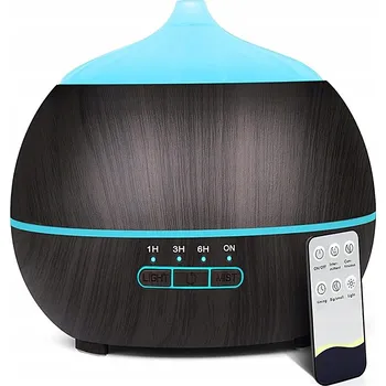 Zvlhčovač vzduchu Zvlhčovač Vzduchu vzduchu Ruhhy s nočním světlem, aromaterapií a dálkovým ovládáním, hnědý