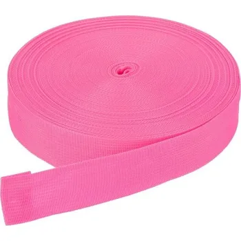 DMiotech 50 yardů x 38 mm široký nylonový popruh, plochý polyesterový popruh pro řemesla, popruhy