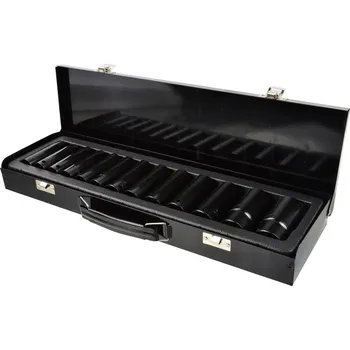 Dílna Nástrčné hlavice, úderové, prodloužené, 1/2", 10-30 mm, šestihran, 13 ks - GEKO G10501