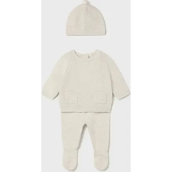 Kojenecká sada Mayoral Newborn 3-pack 2564.1C.Newborn.9BYA béžová 01X, vel. 65