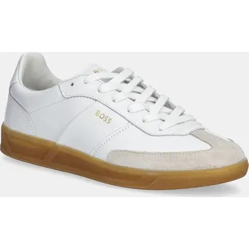 Dámská obuv Kožené tenisky BOSS Brenta 50518001.100 bílá 00X, EUR 37