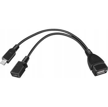 KIMILAR Micro USB kabel s konektorem + USB OTG host zásuvka
