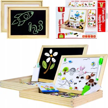 Obraz Křídová tabule, magnetická, sucho stíratelná Kathay-Haster 31 x 24 cm