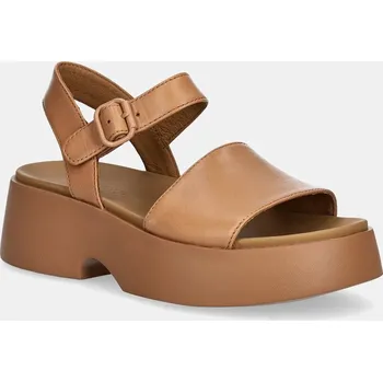 Dámská obuv Kožené sandály Camper Tasha K201659.009 hnědá 82X, EUR 41
