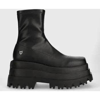 Dámské kozačky Nízké kozačky Naked Wolfe Sassy Sassy.Black.Stretch černá 99X, EUR 40