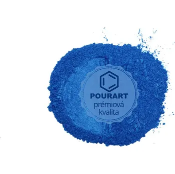 PourArt Metalický prášek DK425 Pearl Cobalt Blue 10g