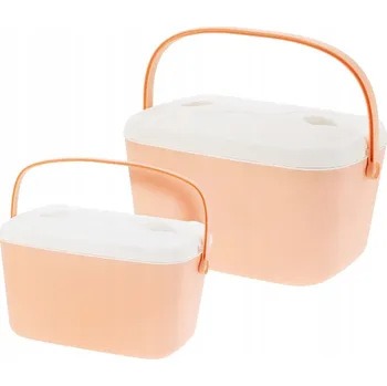 Outdoorové zavazadlo Chladící box sada 2 ks POLAR růžová