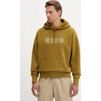 Dámská mikina Bavlněná mikina MSGM 3940MM97SE.257586 zelená 91X, vel. L