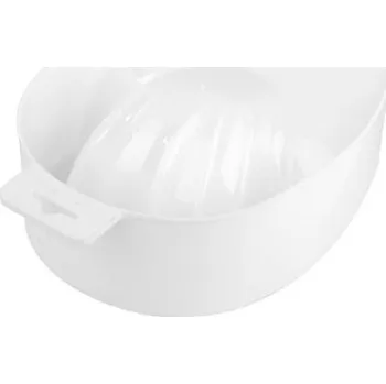 Miseczka na manikúru bílá pro 5 prstů