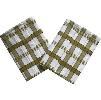 Utěrka Svitap JHJ Vysoce savý hadřík 50x70 cm Kostkovaný khaki 3 ks