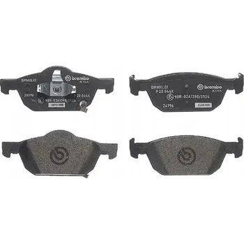 Brzdová destička Brembo P 28 044X Sada brzdových destiček, kotoučové brzdy