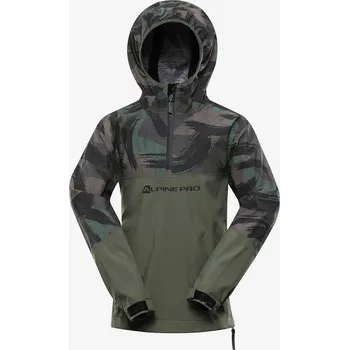 Dívčí oblečení ALPINE PRO Dívčí Gibbo Bunda dětská Zelená 152/158 (2433593)