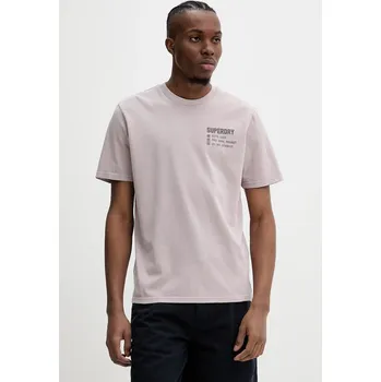 Pánské tričko Bavlněné tričko Superdry M1012116A.HJH šedá 09X, vel. L