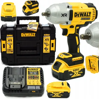 Rázový utahovák DeWalt 1/2'' bezkartáčový 1355 Nm 18 V 5,0 Ah