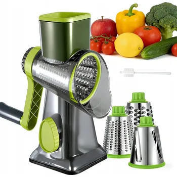 Struhadlo Bubnové struhadlo se 3 vyměnitelnými bubny na zeleniny a sýr pro krájení