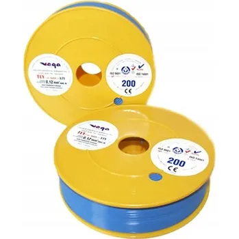 elektrický kabel Vodič TLY/LIY 0,12 mm2 200 m Modrý